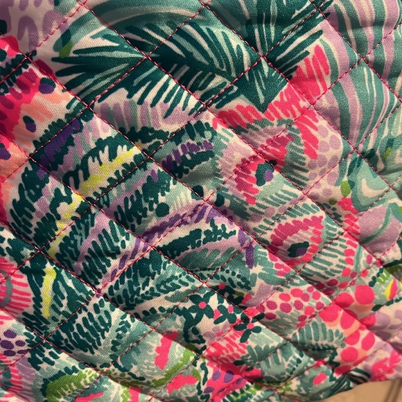 Lilly Pulitzer Quilted String Backpack - Picture 7 of 9